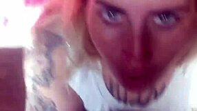 I give my friend a blowjob and he cums all over.