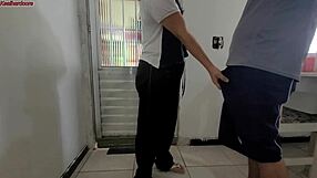 Neighbor’s Stepdaughter Begs for Eggs and Gets Rough Action