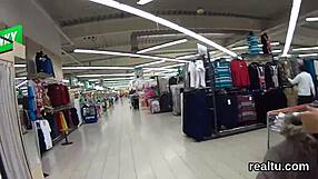 i seduced the gorgeous czech sweetie in the mall and banged her in pov