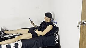 Someone Spied On Me While I'm Masturbating In The Morning In My Room!