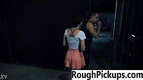 Teen Pickup Ignites Passionate Street Fucking