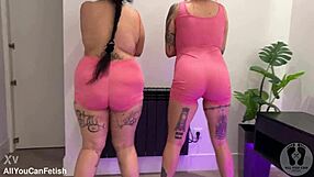 GG Latina luder med kæmpe hoppende patter og røv rysten