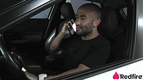 surprise dinner turns into intense doggystyle assfucking