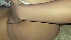 Boldly masturbating with a hot mature woman featuring big tits