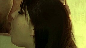 adorable black bimbo babe gets fucked in pool by old guy