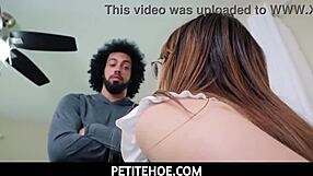 James angel demands blowjob from sexy maid honey hayes!