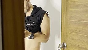 Someone Spied On Me While I'm Masturbating In The Morning In My Room!