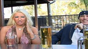 Cumming Hard On Big Tits Of Candy Mason!