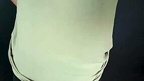 Tattooed blonde milf keyton bends over to lick balls and suck cock for facial!