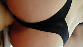 Hey, I'm a latina whore masturbating with my big dildo during quarantine.