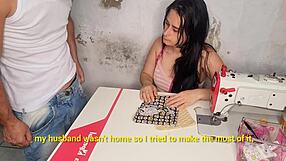 married seamstress impresses client with work