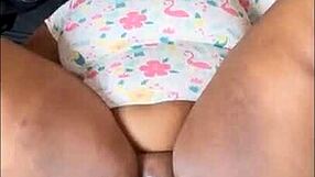 redhead latina obeys, licking and spitting in missionary with big pussy