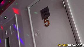 Miranda Miller Sucks and Gets Creampied at Gloryhole