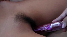 Lio Mee and Nueng, cute Thai teens, play strip poker part four with dildos and ripped clothes.