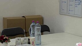 Japanese Ren Azumi Oiled Up and Banged in Group