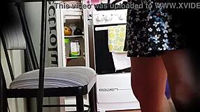 Upskirt View of My Hermanastra's Cute Amiga Visiting! What a Sight!