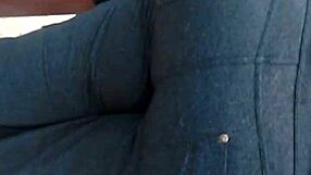 big booty milf hidden at food store candid