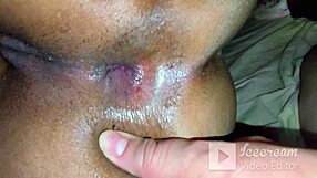 a rough anal session with a big-ass colombian prostitute who loves giving her ass to black guys