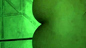 the seductive prostitute gives an intense blowjob in the dimly lit room, her lips wrapped tightly around the throbbing cock