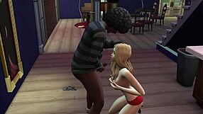 Sims 4 Hot Teen Sucks Cocks At The Local Bar.