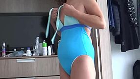 Beautiful 59-Year-Old Latina Puts On Bikini To Show Off On Beach