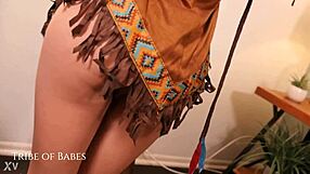 Aria Pas Newbie Telanjang Striptease Spanyol