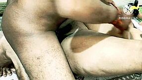 Desi mom’s friend gets rough fucked with Hindi audio moans.