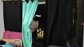 Latina Gets FUCKED HARD by Dark Guy in Room