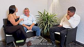 I watch my curvy milf wife fuck her best friend's big cock