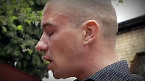 Bespectacled brunette with big boobs gets an ass fucking