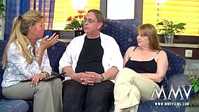 Mmv Films Petra Performs Cunilingus and Fingering on Blonde Mature Babe