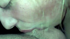 Whore Gags On Deepthroat Blowjob While Face Fucking