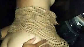 Latina Whore Fucked on Beach Car