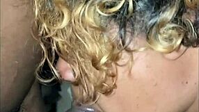 Feeling The Passion In BBW Blowjob.