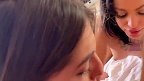 Rough Ffm Threesome Pounds Petite 18+ Brunette And Tall Teen 18+ Asses