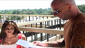 Hunter bryce has perfect small tits for doggystyle and riding.