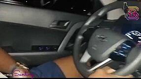 Bruna Santiny Sucks Huge Black Cock Deeply