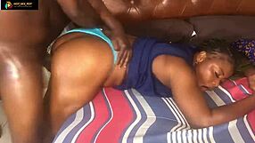 Step Dad's New Wife Begs for Big Cock Lunch in Doggystyle Homemade Scene