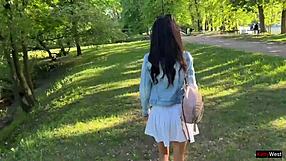 my friend controls my public orgasms with a toy