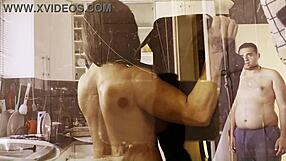 Cooking turns into wild fucking with young athlete!