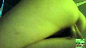 Cole rides big cock until squirt, then licks balls to cum.