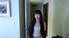 Natural Brunette Cecelia Taylor With Seth Brogan