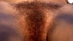 Watching a hairy pussy outdoors milf in a swimsuit sunbathing by the river amateur