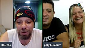 Pornstar Paty Bumbum answers spicy public questions outdoors