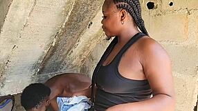 Dripping Pussy Gets Roughly Fucked Under The Stairs With Screams