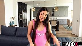 hot latina intensely pussy rammed - madison wilde - hardx. Brunette hardcore monster cock.