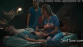 Demon Steals My Cock During Surgery! Had to Impregnate Her in Wild Threesome!