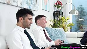 Yo, Familyorgasm got these college girls stuffed with brother's dick in wild play!