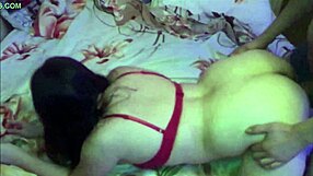 amateur british housewife milf bent over for doggystyle creampie