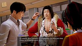 exploring the academy in a new game adventure